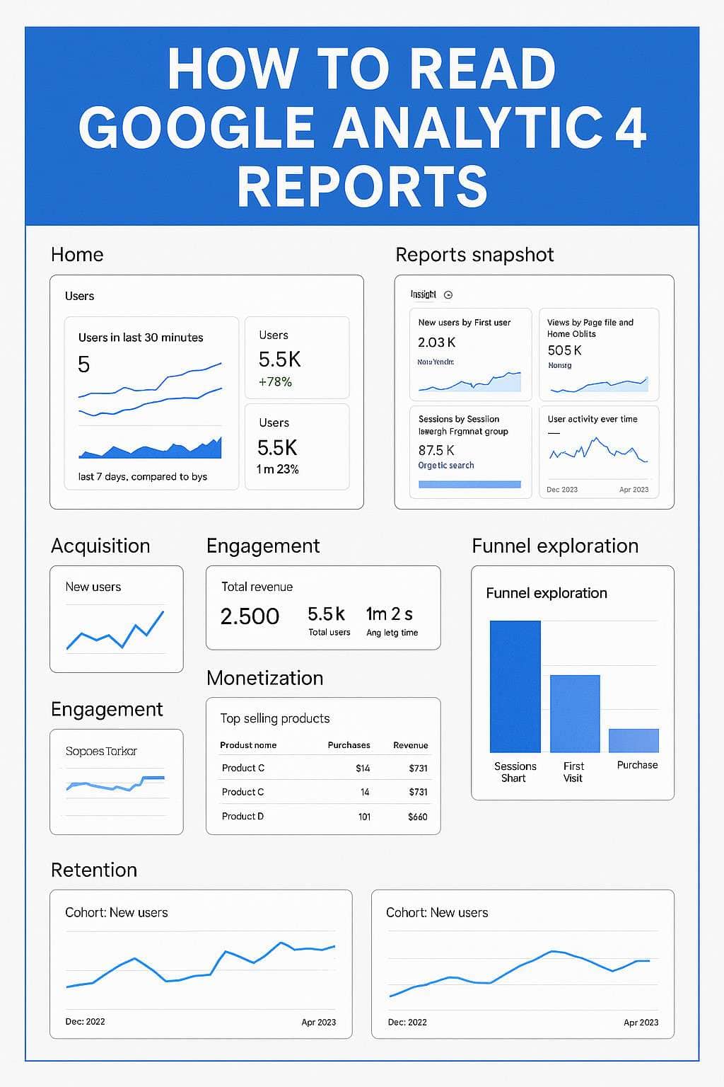 How to Read Google Analytics 4 Reports